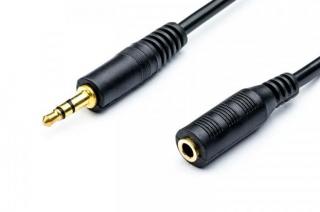 Фото товару Подовжувач AUX Audio 3.5 mm Male на Audio 3.5 mm Female, 0,8 м