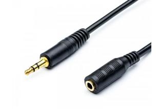 Фото товару Подовжувач AUX Audio 3.5 mm Male на Audio 3.5 mm Female, 1,2 м
