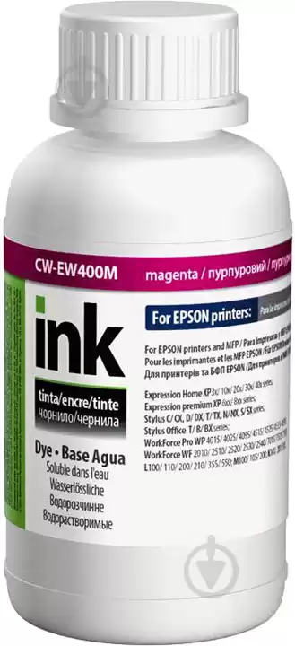 Чорнило CW-EW400M Magenta ColorWay 200 г для принтерів Epson - зображення 5