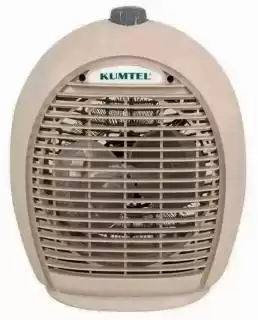 Фото товара Тепловентилятор Kumtel HF-6331c переключателем мощности 1000 и 2000 Вт, напражение 220 В