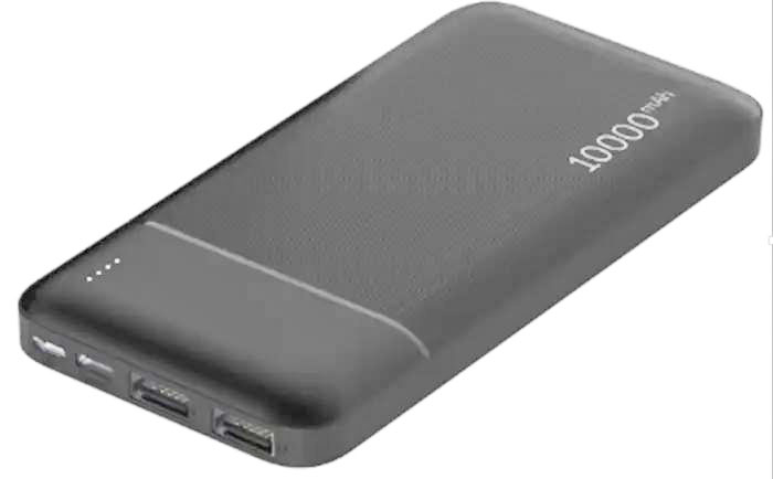 Power Bank GRUNHELM, GP-26AB, 10000mAh портативна батарея, чорна - зображення 6