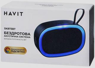 Фото товару Колонка Havit HV-SK873BT Bluetooth 3W чорна