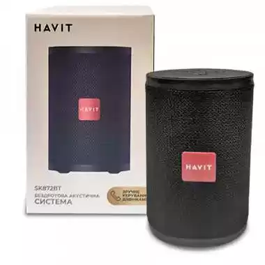 Колонка Havit HV-SK872BT Bluetooth 3W чорна - зображення 5