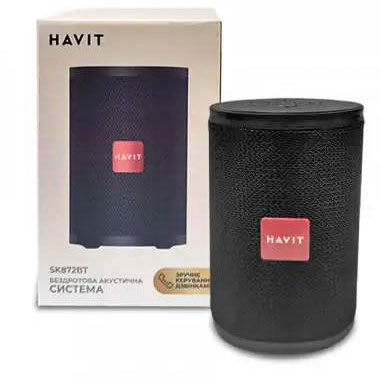 Колонка Havit HV-SK872BT Bluetooth 3W чорна - зображення 6