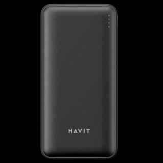 Фото товару Power Bank Havit HV-HK402 20000mAh, 2*USB, microUSB, TYPE-C, чорний