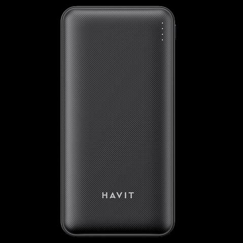 Power Bank Havit HV-HK402 20000mAh, 2*USB, microUSB, TYPE-C, чорний - зображення 6