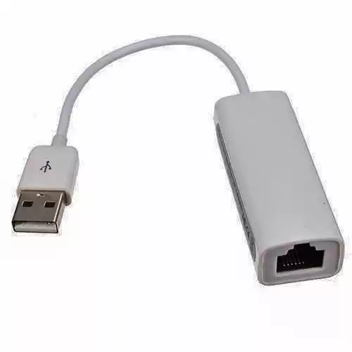 Мережева карта USB LAN на  RJ-45 female VK-QF9700 біла - зображення 5