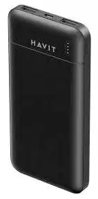 Фото товара Power Bank Havit HV-HK403 30000mAh, 2*USB, microUSB, TYPE-C, черный
