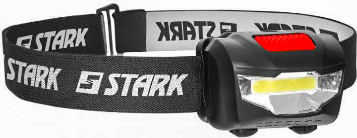 LED Ліхтар налобний Stark L-3-01, 3W  COB, 120 lm. батарейки ААА 3 шт., 0,104 кг - зображення 1