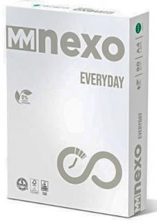 Фото товару Папір А4 білий NEXO EVERYDAY 500 арк., 80 г/м, клас С+. Якісний ксероксний папір для принтерів та офісу, виробництво - Словакія