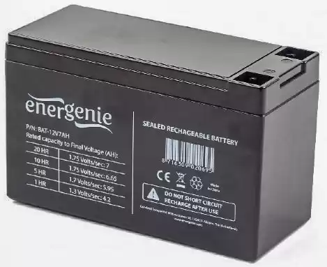 Акумулятор Energenie HGL7-12 (12V 7A) - зображення 5