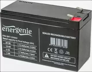 Фото товара Аккумулятор Energenie HGL9-12 (12V 9A)