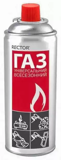 Газ для портативних пальників Rector 220g - зображення 5