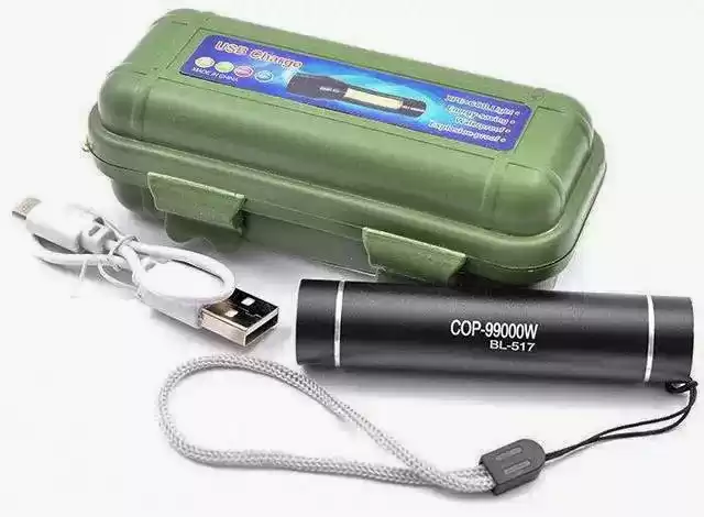 Ліхтарик K31-XPE, ЗП mircoUSB, вбудованний акумулятор, zoom, Box - зображення 5