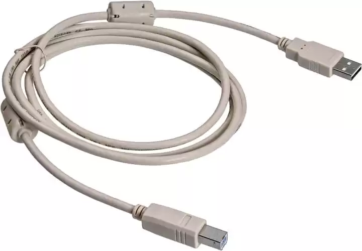 Кабель для принтера USB 2.0 Male на USB B Male, CCF-USB2-AMBM-6, 1.8 м, білий - зображення 5