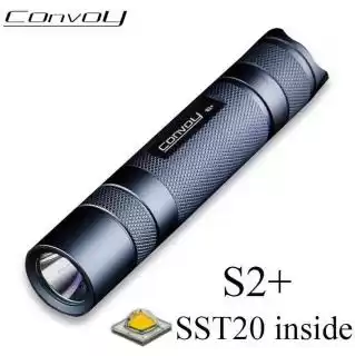 Фото товара Фонарик ручной Convoy S2+ SST20 5000K Biscotti
