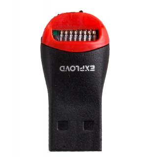 Фото товару Картридер USB microSD bulk Noname