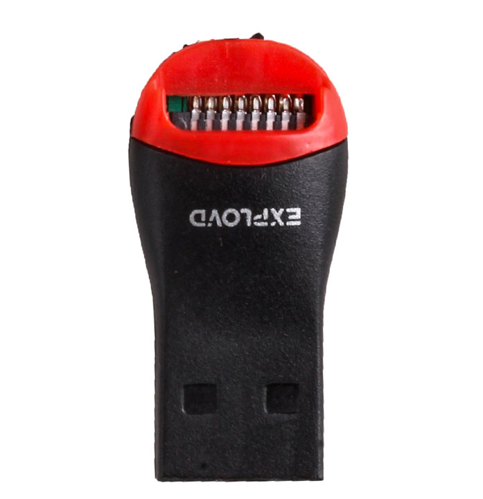Картридер USB microSD bulk Noname - зображення 1