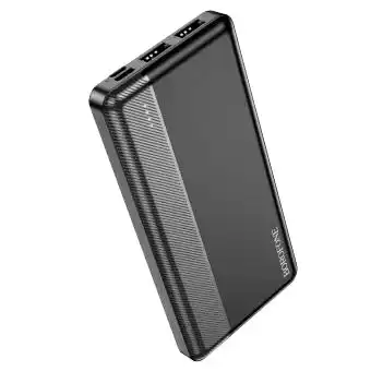 Повербанк Borofone BJ24, 10000 mAh, зовнішній акумулятор, чорний - зображення 5