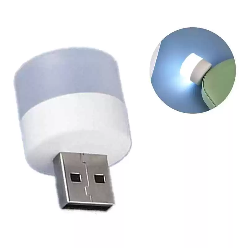 Лампа LED USB 1W колір білий - зображення 5