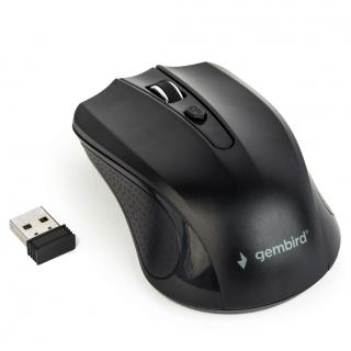 Фото товару Миша бездротова Gembird MUSW-4B-04, USB, чорна, для компʼютера та ноутбука
