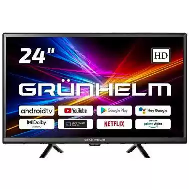 Телевізор 24 дюйми (61 см) GRUNHELM 24H300 GA11 T2 SMART TV Google android 11.0 color box - зображення 5