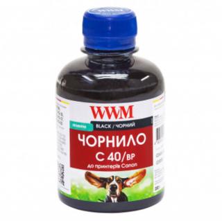 Фото товару Чорнило WWM C40/bp Black 200 г для принтерів Canon