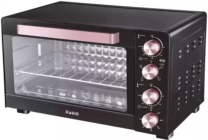 Піч електрична  MAGIO МG-249, конвекція, обʼєм 33 л, потужність 1500 Вт, механічне управління - зображення 5