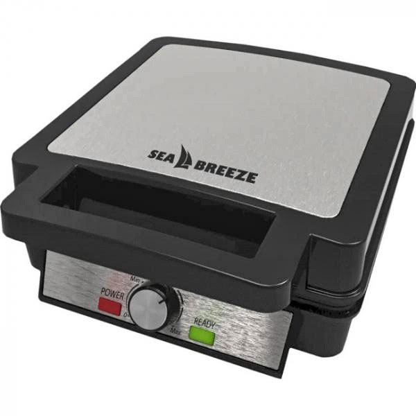 Вафельниця SeaBreeze SB-0101 1200 Вт, антипригарне покриття, 4 бельгійські вафлі - зображення 6
