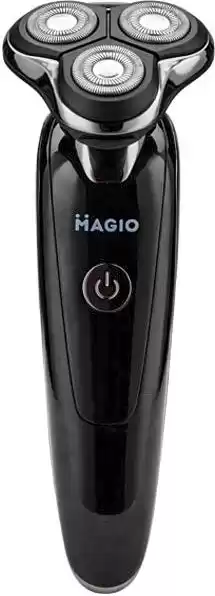 Електробритва MAGIO MG-687, 3 бриючих елементи. Сухе/вологе гоління та висувний тример - зображення 5