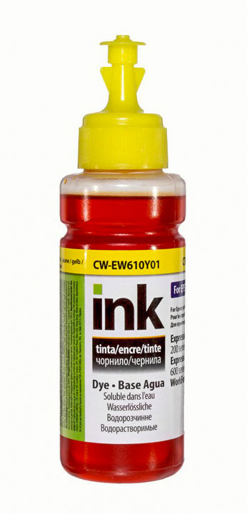 Чорнило CW-EW610Y Yellow Colorway 100 г XP103/600 для принтерів Epson - зображення 6
