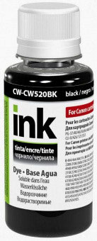 Чорнило ColorWay CW-CW520BK01 Black, 100 г, для принтерів Canon, універсальне - зображення 6