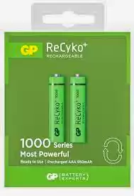Акумулятор AAA GP ReCyko 1000, 950mAh - 2 шт. в картонній упаковці - зображення 5