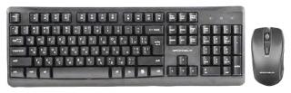 Фото товару Комплект клавіатура та миша комп'ютерні, безпровідні - KBM-4810WL (GRUNHELM)