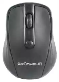 Фото товара Мышь беспроводная Grunhelm M-510WL, USB, черная, для компьютера и ноутбука