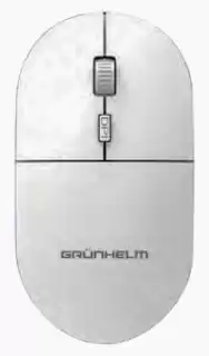 Фото товара Мышь беспроводная Grunhelm M-521WL-B белая