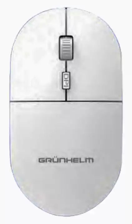 Миша бездротова Grunhelm M-521WL-B біла - зображення 5