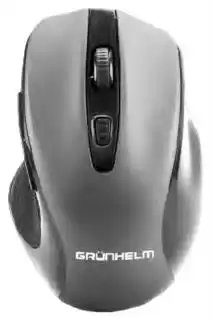 Фото товара Мышь беспроводная Grunhelm M-G556WL, USB, черно-серая, для компьютера и ноутбука