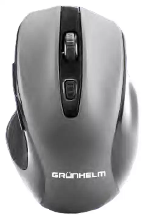 Миша бездротова Grunhelm M-G556WL, USB, чорно-сіра, для компʼютера та ноутбука - зображення 5