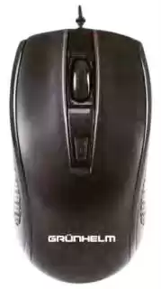 Фото товара Мышь беспроводная Grunhelm M-R556WL, USB, черная, для компьютера и ноутбука