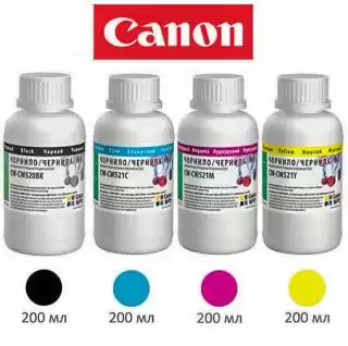 Фото товара Чернила (Набор) ColorWay CW-CW520/CW521SET02, 200г, для принтеров Canon, универсальные