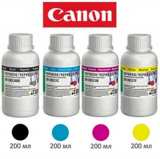 Фото товару Чорнило (Набір) ColorWay CW-CW520/CW521SET02, 200 г, для принтерів Canon, універсальне