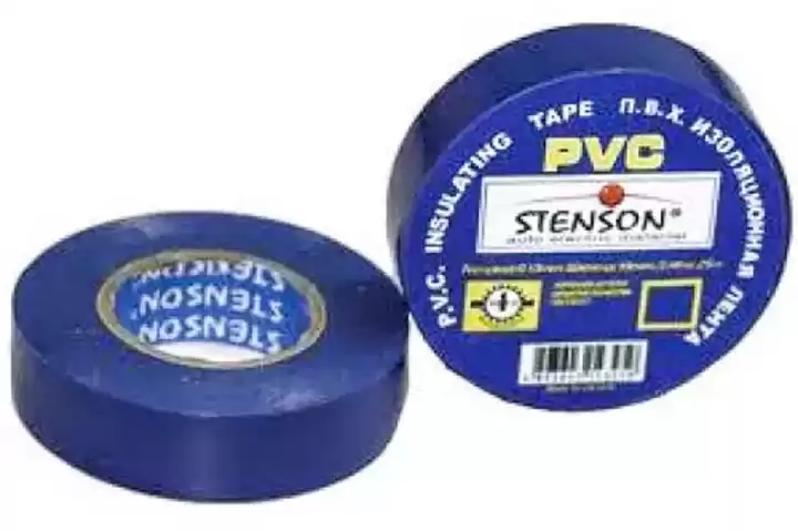 Електроізоляційна стрічка ПВХ 10 м синя Stenson MH-0021 - зображення 5
