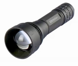 Фото товару Ліхтарик ручний Convoy Z1 zoom SST40 5000K на акумуляторі 21700 (в комплект не входить)