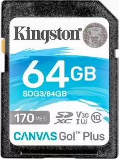 Фото товара Карта памяти 64Gb Kingston, SDXC UHS-3