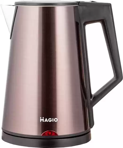 Електрочайник MAGIO МG-987 1.7 л, 1800 Вт, дисковий, двошаровий корпус з нержавіючої сталі - зображення 5
