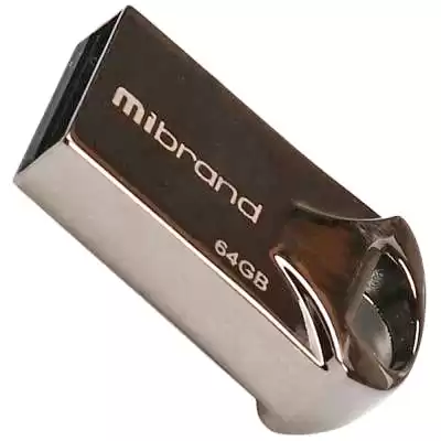 Флешка 64 Гб Mibrand Hawk чорна, USB накопичувач - зображення 5