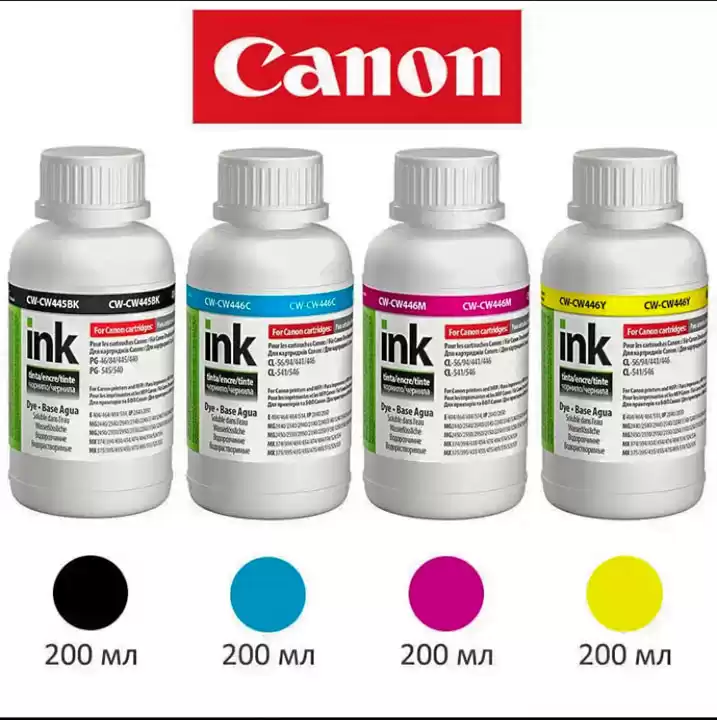 Комплект чорнил ColorWay CW520/CW521 SET02 4*200 мл, для Canon PG-510/CLI-520 - зображення 5