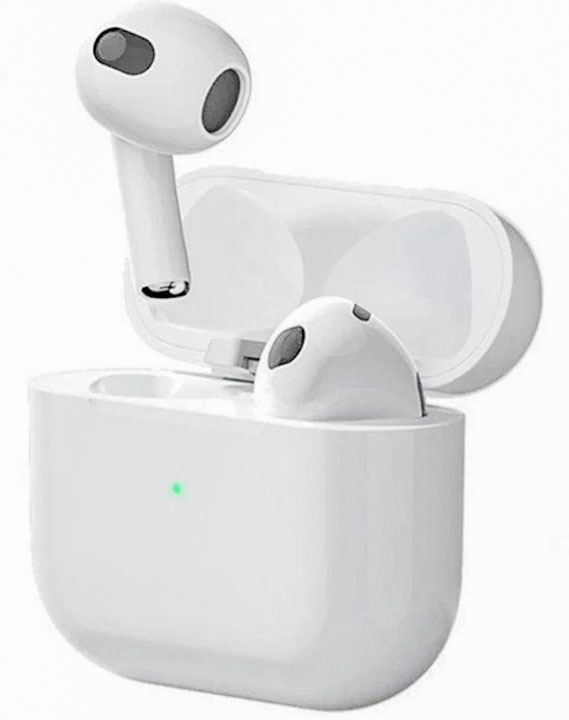 Навушники бездротові AirPods Proda PD-BT 888 білі - зображення 6