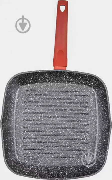 Сковорідка- Гриль CHERRY LAVA-STONE PEPPER 24*24 cм. - зображення 5